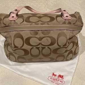 Coach Signature Poppy Tote Bag